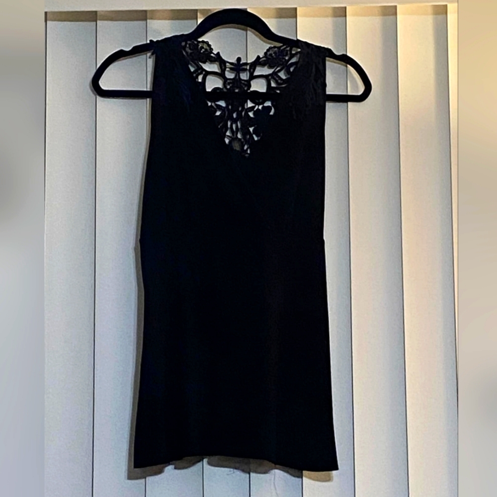 MKM Designs Tank Lace Black XL